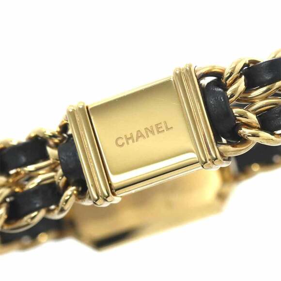 CHANEL Premiere Women's Watch, Size S, H6951, Current Model, Black and Gold, ... - Picture 7 of 7